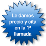 Precio y cita en la primera llamada, sin sorpresas